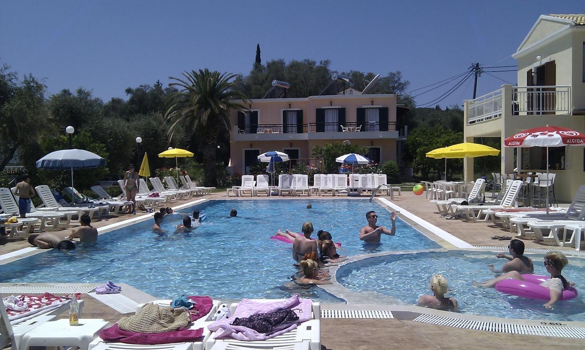 Yianetta Hotel Apartments Kávos Dış mekan fotoğraf