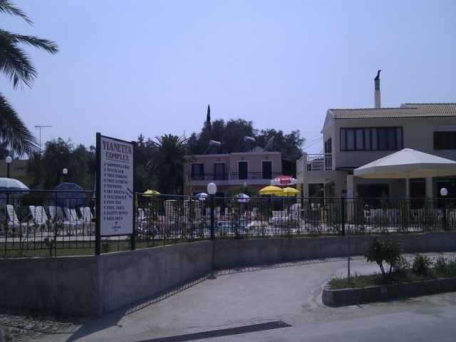 Yianetta Hotel Apartments Kávos Dış mekan fotoğraf